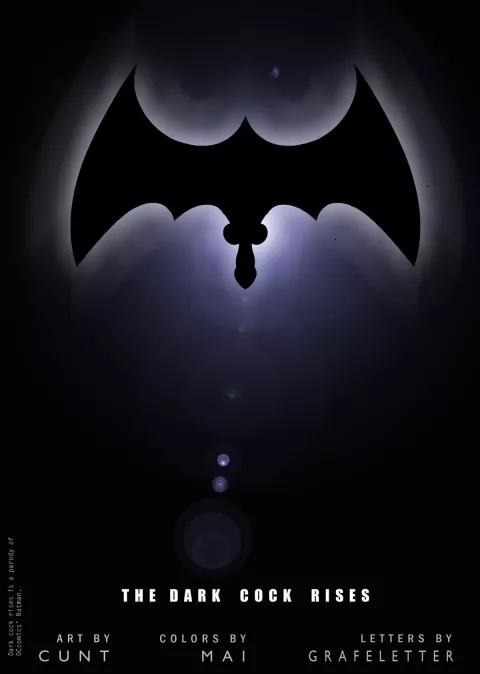 The Dark Cock Rises (Batman) [JKRComix] rule 34 porn comic cover