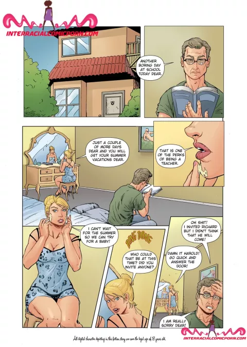 The Friend [InterracialComicPorn] rule 34 porn comic cover