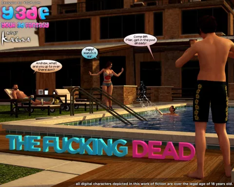 The Fucking Dead [Y3DF] rule 34 porn comic cover