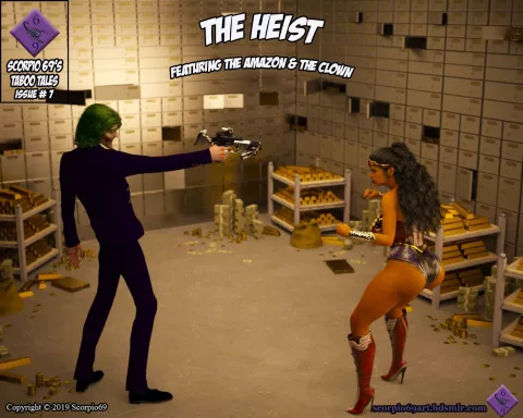 The Heist [Scorpio69] rule 34 porn comic cover