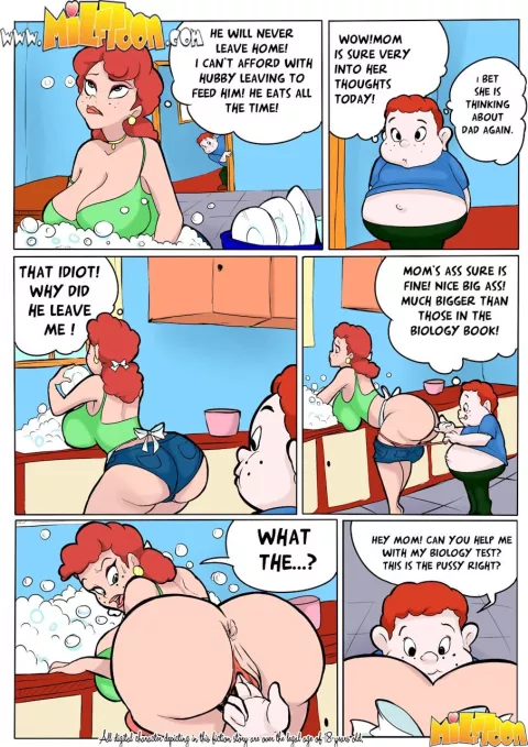 The Idiot [MILFToon] rule 34 porn comic cover