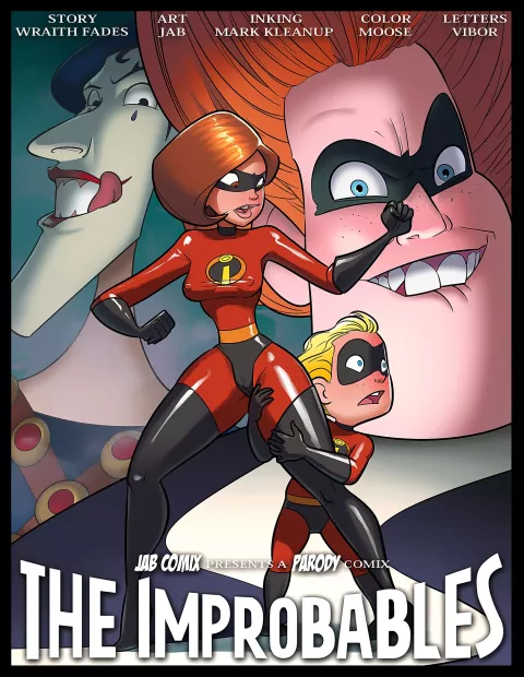 The Improbables (The Incredibles) [JABComix] rule 34 porn comic cover