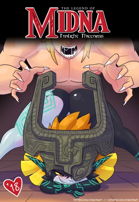 The Legend Of Midna: Twilight Thiccness [Cobatsart] rule 34 porn comic cover