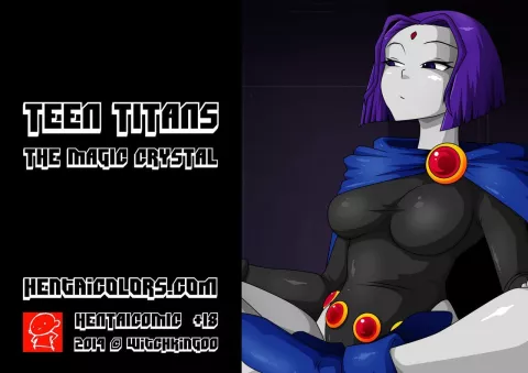 The Magic Crystal (Teen Titans) [WitchKing00] rule 34 porn comic cover