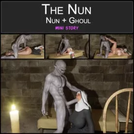 The Nun [Blackadder] rule 34 porn comic cover