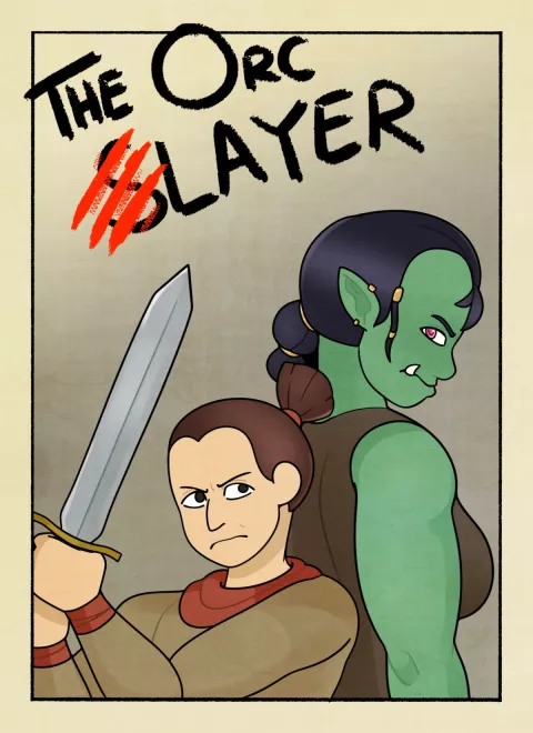 The Orc Slayer [DeadEndDraws] rule 34 porn comic cover
