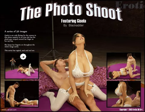 The Photo Shoot – Gisela [Blackadder] rule 34 porn comic cover