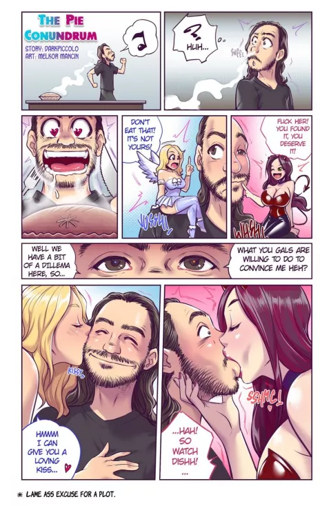 The Pie Conundrum [Romulo Melkor Mancin] rule 34 porn comic cover