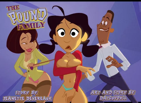 The Pound Family (The Proud Family) [DatGuyPhil] rule 34 porn comic cover