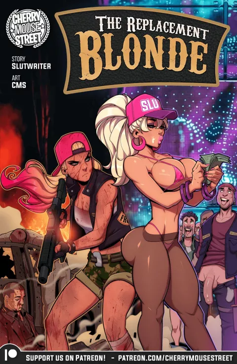 The Replacement Blonde [Cherry Mouse Street] rule 34 porn comic cover