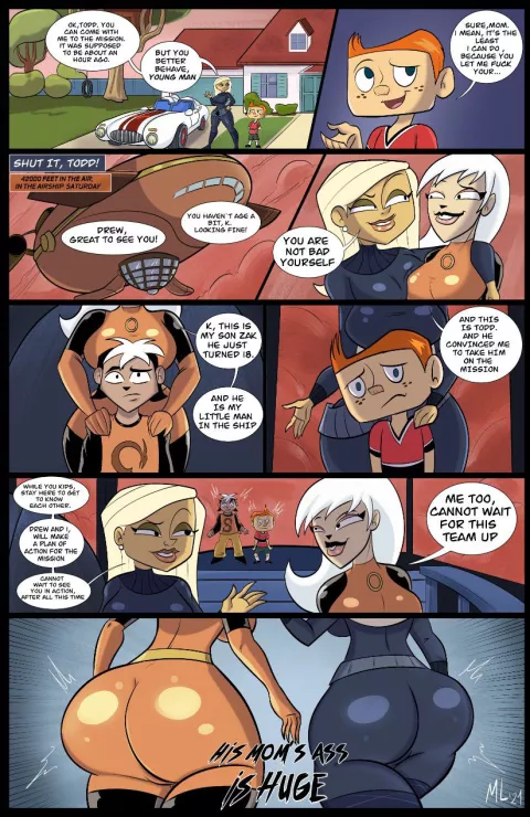The Replacements and Secret Saturdays Crossover [Ameizing Lewds] rule 34 porn comic cover