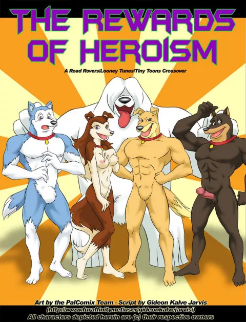 The Rewards Of Heroism (Various) [Palcomix] rule 34 porn comic cover
