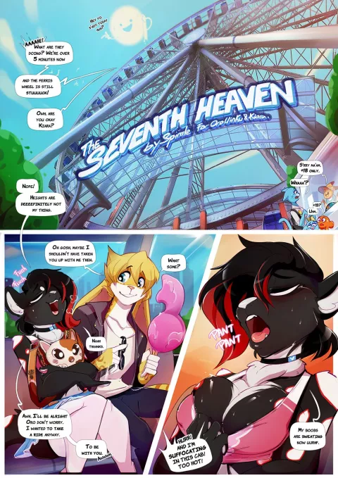 The Seventh Heaven [Spirale] rule 34 porn comic cover