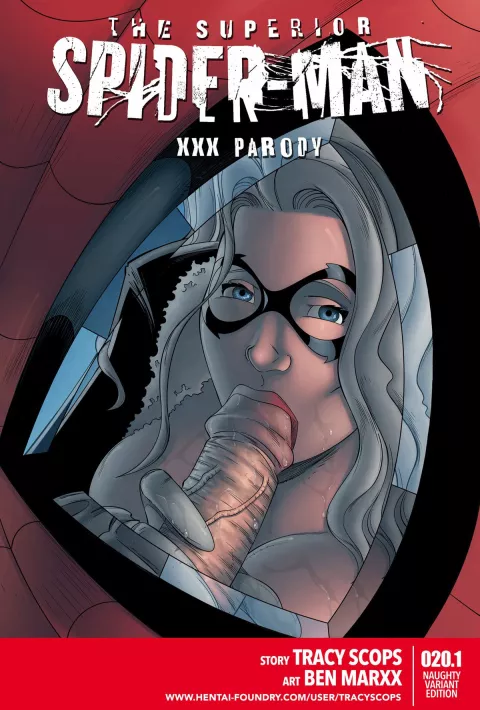 The Superior Spider-Man (Spider-Man) [Tracy Scops] rule 34 porn comic cover