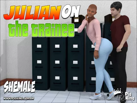 The Trainee – Julian [PigKing] rule 34 porn comic cover