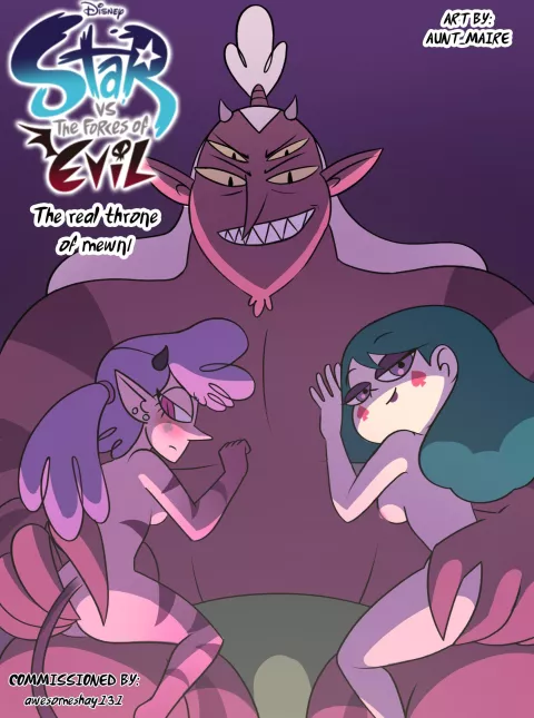 The real throne of Mewni (Star VS. The Forces Of Evil) [Inker Comics] rule 34 porn comic cover