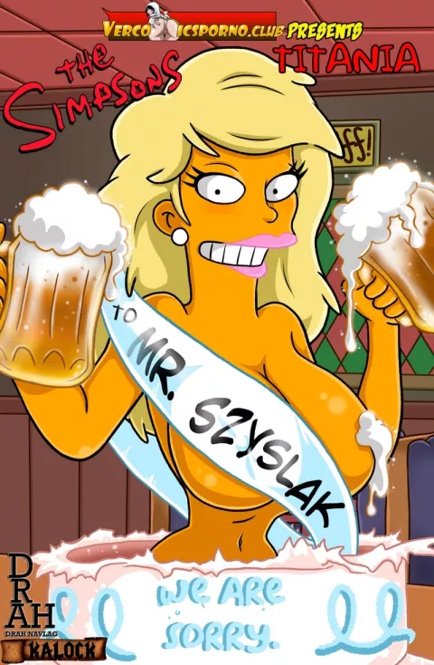 Titania (The Simpsons) [Drah Navlag] rule 34 porn comic cover