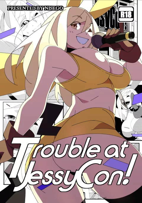 Trouble at Jessycon! (Pokemon) [Nisego] rule 34 porn comic cover