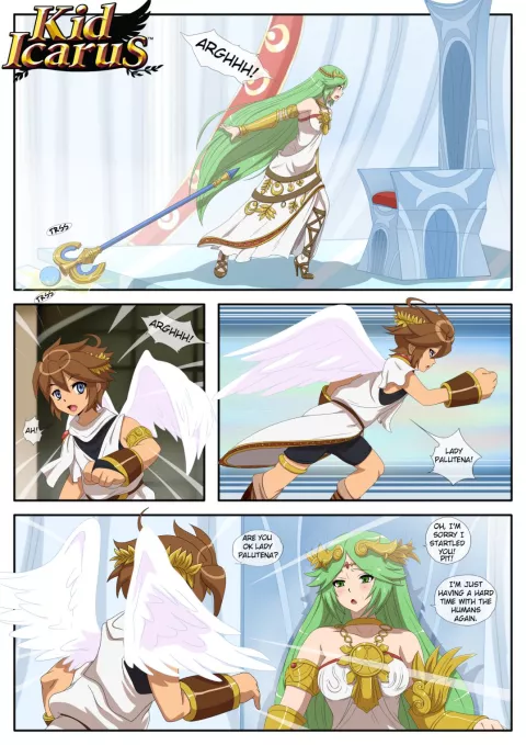 Trust (Kid Icarus) [Inusen] rule 34 porn comic cover