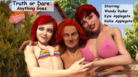 Truth Or Dare [Senderland Studios] rule 34 porn comic cover