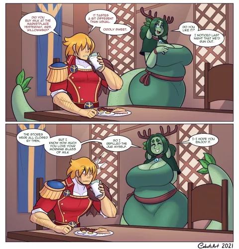Udderly Dairy Situation [Cobatsart] rule 34 porn comic cover