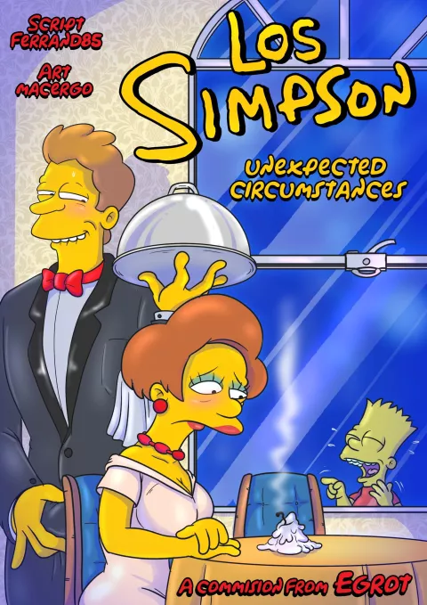 Unexpected Circumstances (The Simpsons) [Macergo] rule 34 porn comic cover