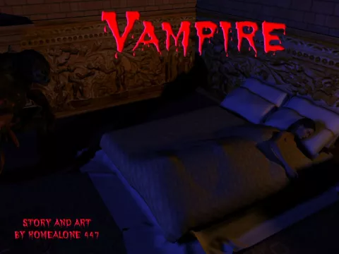 Vampire [3DMonsterStories , Droid447] rule 34 porn comic cover