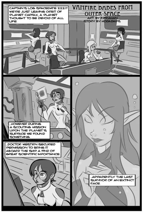 Vampire Babes From Outer Space [Clumzor] rule 34 porn comic cover