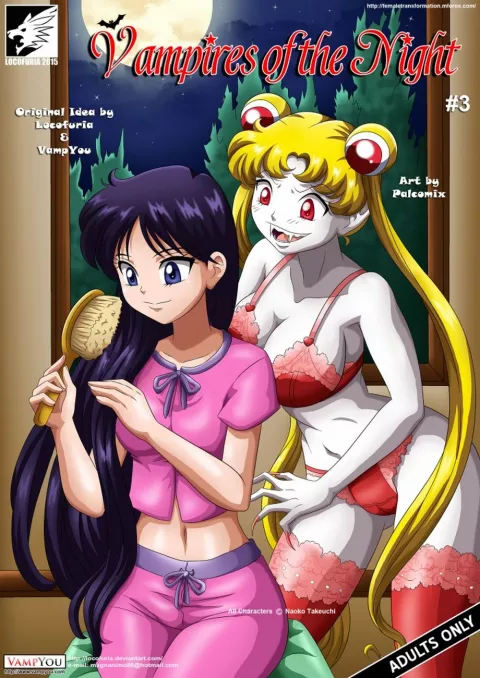 Vampires Of The Night (Sailor Moon) [Palcomix] rule 34 porn comic cover