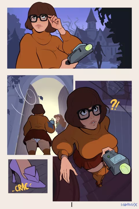 Velma and Daphne’s spooky night (Scooby-Doo) [Hornyx] rule 34 porn comic cover