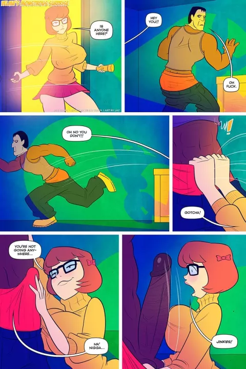 Velma’s Monstrous Surprise (Scooby-Doo) [LAZ] rule 34 porn comic cover