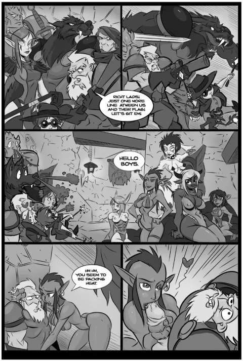 Warsong Shenanigans (World of Warcraft) [Clumzor] rule 34 porn comic cover
