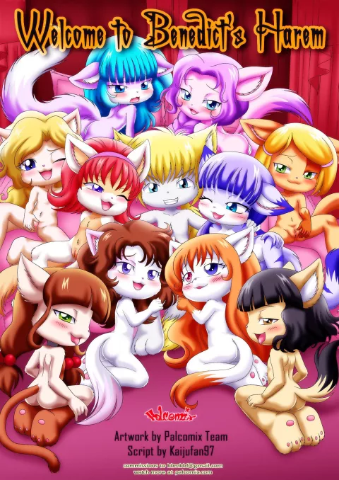 Welcome To Benedict’s Harem [PalComix] rule 34 porn comic cover