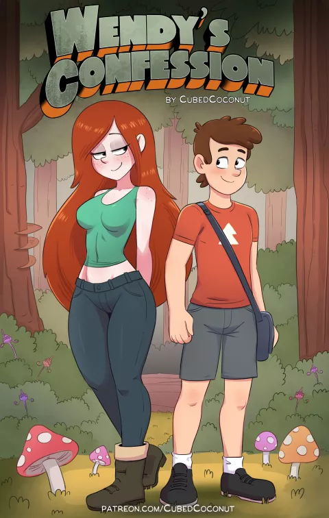 Wendy’s Confession (Gravity Falls) [CubedCoconut] rule 34 porn comic cover