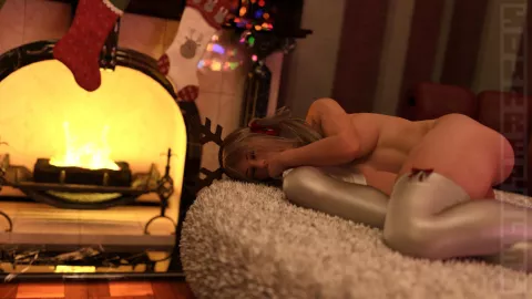 White Christmas [SquarePeg3D] rule 34 porn comic cover