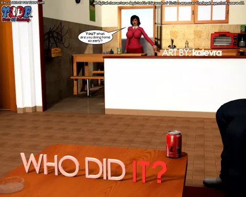 Who Did It? [Y3DF] rule 34 porn comic cover