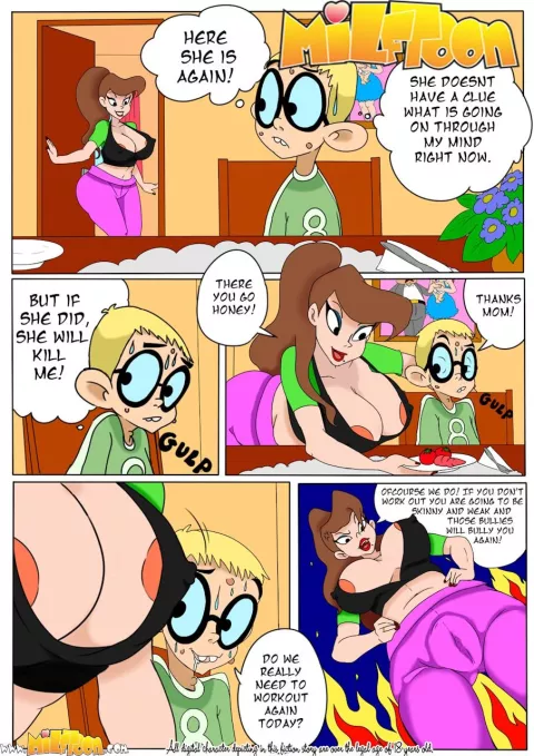 Workout [MILFToon] rule 34 porn comic cover