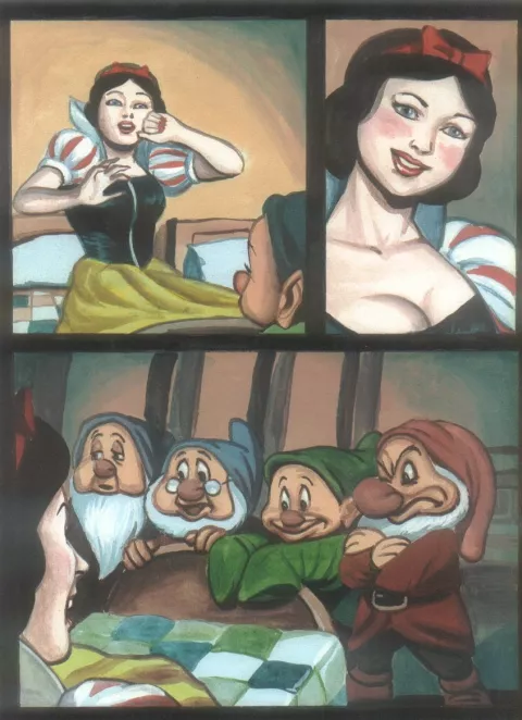 XXX Snow (Snow White And The Seven Dwarfs) [Pandoras Box] rule 34 porn comic cover