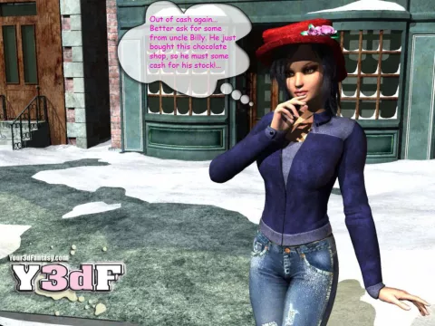 Xmas [Y3DF] rule 34 porn comic cover