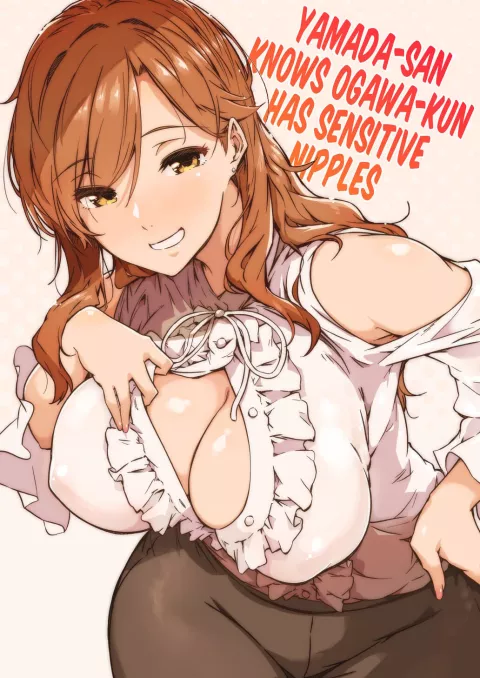 Yamada-san Knows Ogawa-kun Has Sensitive Nipples [Tokiwa Midori] rule 34 porn comic cover