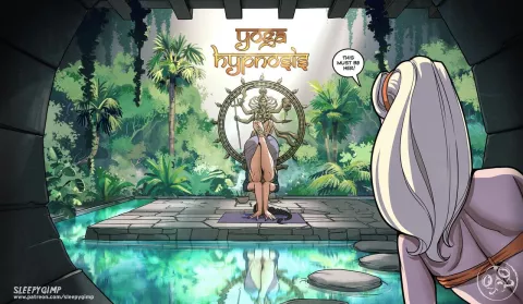 Yoga Hypnosis [Sleepy Gimp] rule 34 porn comic cover