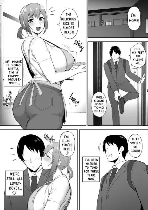 Yoko, Cheating Vigorous Busty Wife [Gagarin Kichi] rule 34 porn comic cover