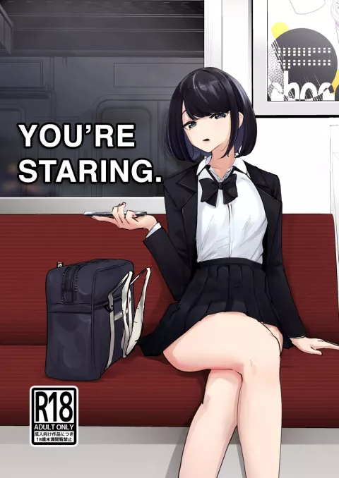 You’re Staring [Uenosuke] rule 34 porn comic cover