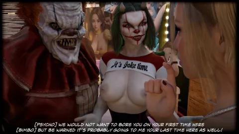Dark Circus [Sexy3DComics | Gonzo] rule 34 porn comic cover