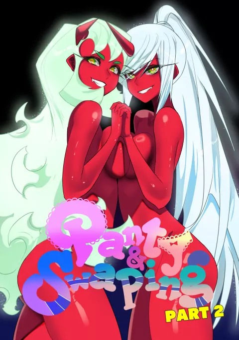 Panty &amp; Swaping! (Panty And Stocking With Garterbelt) [TSFSingularity] rule 34 porn comic cover