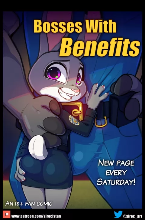 Bosses With Benefits (Zootopia) [Siroc] rule 34 porn comic cover