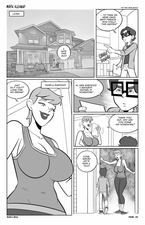 Bully’s Mom [Mark Kleanup] rule 34 porn comic cover