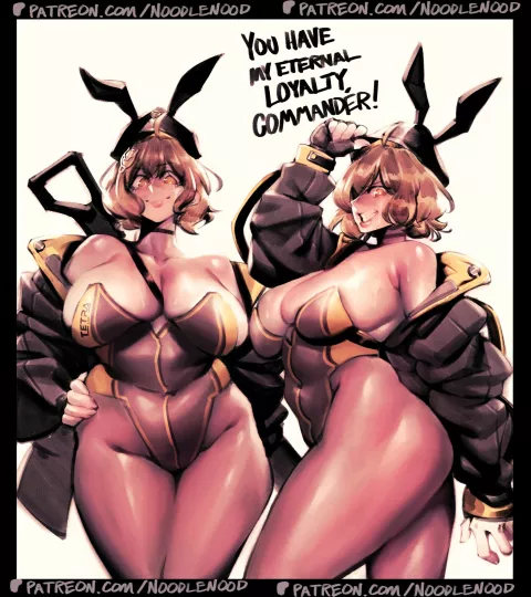 Goddess of Victory Nikke [NoodleNood] rule 34 porn comic cover
