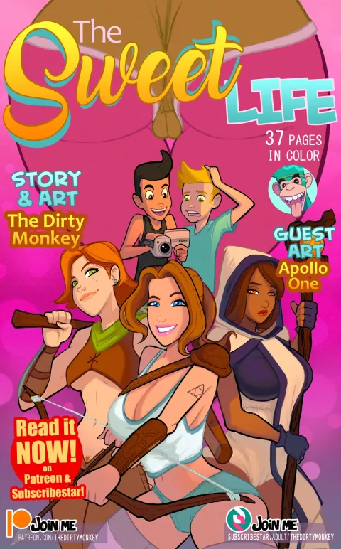 Sweet Life (Dungeons &amp; Dragons) [TheDirtyMonkey] rule 34 porn comic cover