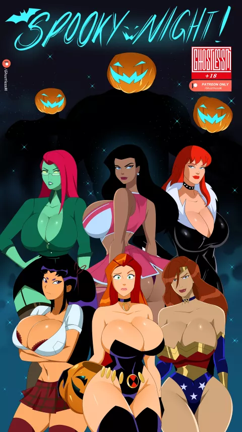 Spooky Night! [GhostlessM] rule 34 porn comic cover